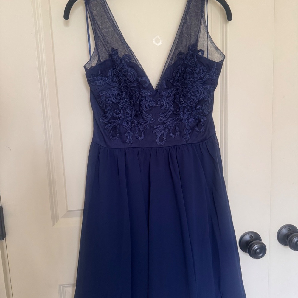 PromGirl Short Fit and Flare Formal Dress